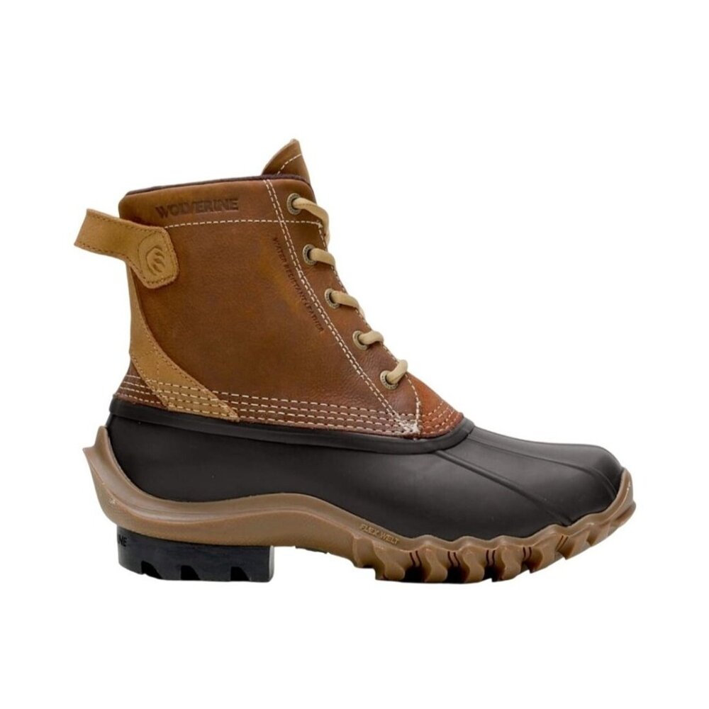 Wolverine Women's Torrent Waterproof Brown & Black EPX Winter Duck Boots 6M - Picture 16 of 16
